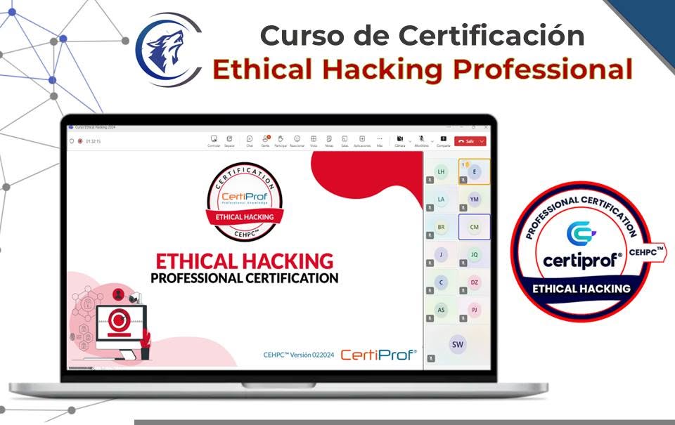 Evidencia visual de Ethical Hacking Professional